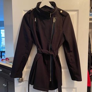 Michael Kors Fall Jacket - Black w/ Gold Accents - Size M